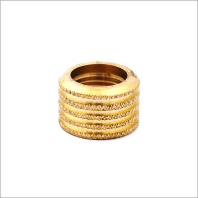 Brass Round Insert - Durable Brass Material, Versatile Application for Precision Fit & Enhanced Stability