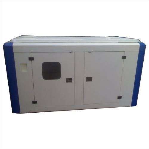 White And Blue Soundproof Generator Canopies