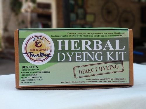 Herbal Direct Dyeing Kit Application: Textile