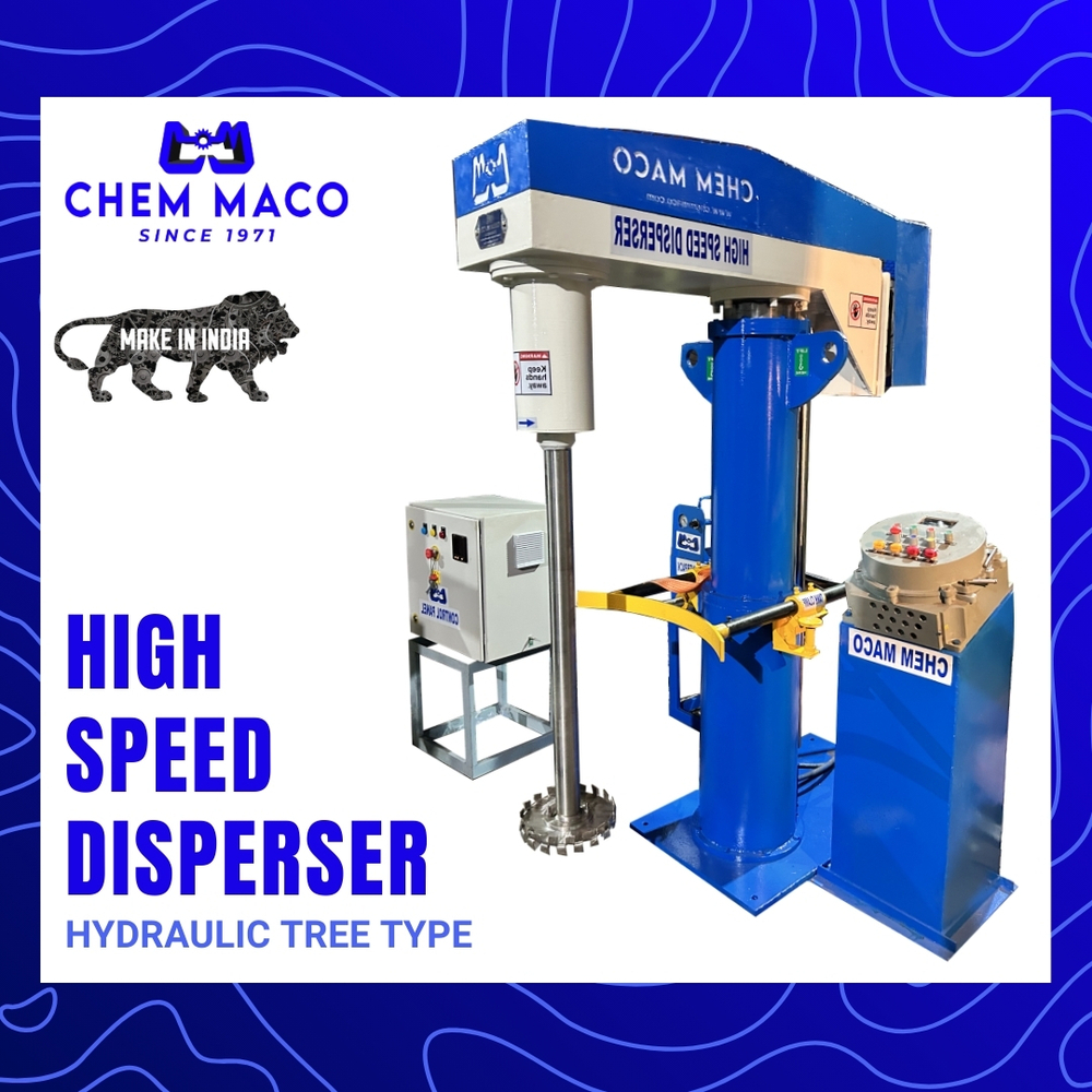 Industrial Paint Making Machine - Color: Blue