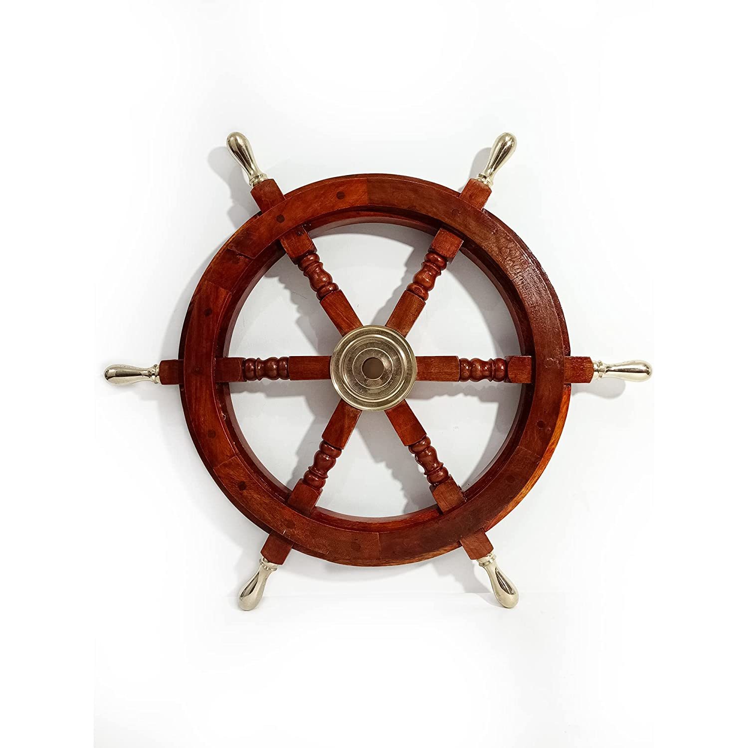 Antique Sohrab Nauticals 4" Brass Sundial Compass Sun Clock Use Office Purpose And Etc. Colour Gold Finish Weight 235 Gm