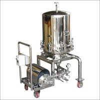 अर्ध-स्वचालित स्टेनलेस स्टील फ़िल्टर प्रेस