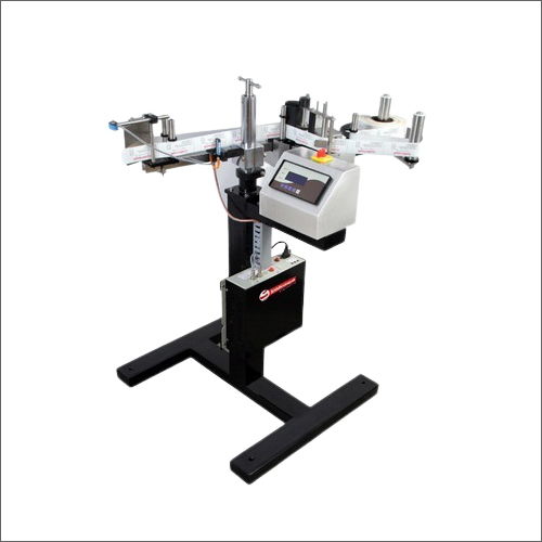 Hologram Label Applicator - Metal , Semi Automatic Electric Drive with Human Machine Interface