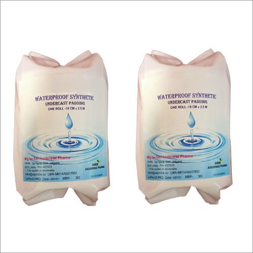 Waterproof Synthetic Undercast Padding Roll - Lightweight, Flexible Material | Ideal For Hospital Use With Compression Bandages And Splints