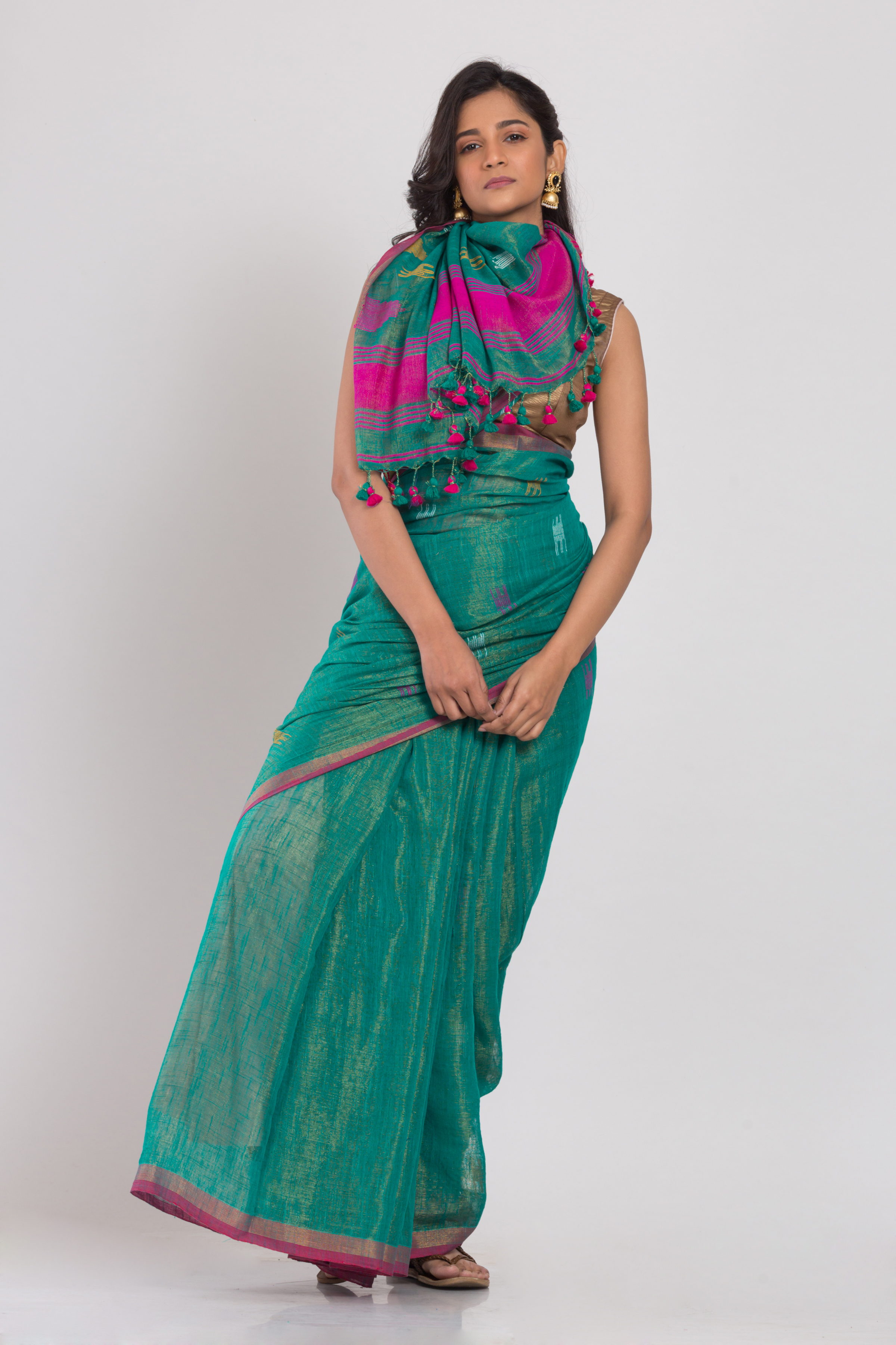 Bengal Handloom Cotton Saree