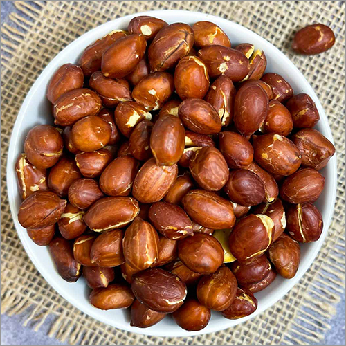 Brown Organic Roasted Peanuts