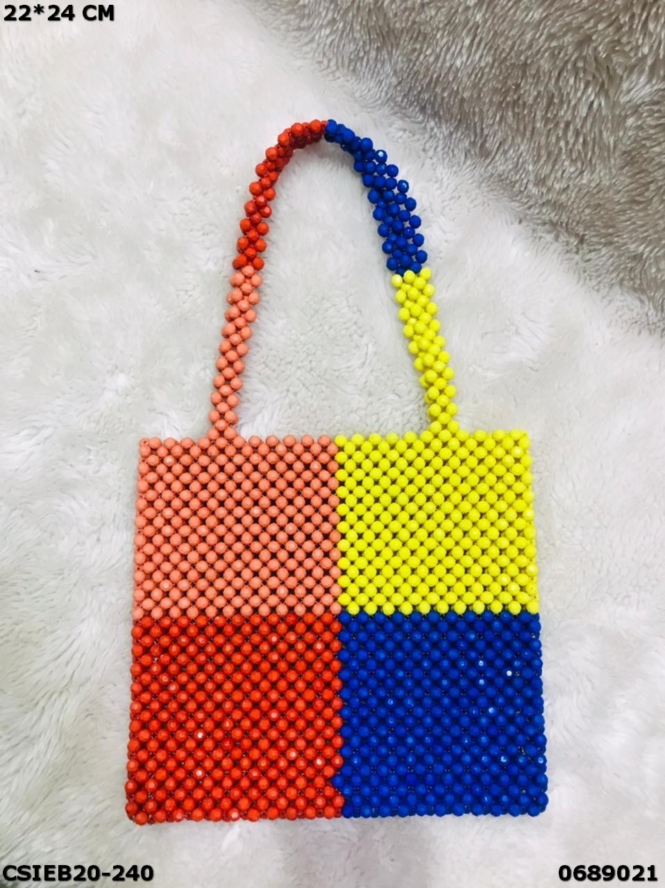 Multi Stylish Handmade Beaded Bag