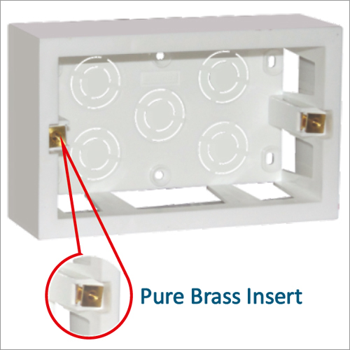 Modular Surface Box - 50MHz Frequency | AC Power Supply Application, Versatile Design for Efficient Power Distribution