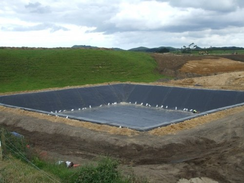 Mega Tex 300 Microns Hdpe Water Retention Pond Liner ( Black)