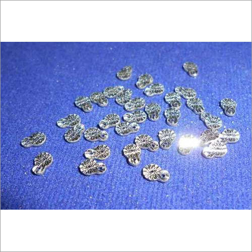 3 MM Sterling 12 Cut Silver Miracle Plate Findings