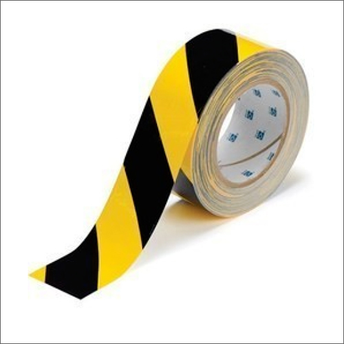 Road Marking Tape - PVC & Vinyl Material, 2-Inch Width, Yellow Color | Manual Marking, Road Safety Applications, Short-Term Use