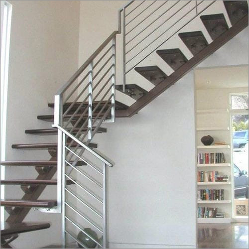 Stainless Steel Railing - Customizable Dimensions, Brushed Finish , 10-Year Warranty