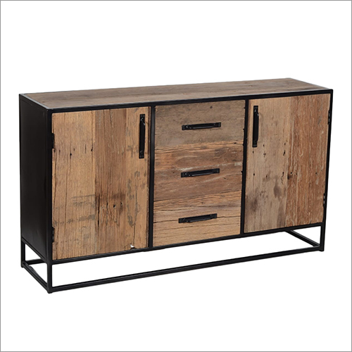 Wooden Stylish Sideboard - Artwork: Handmade