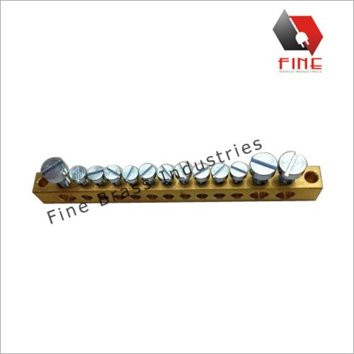 गोल्डन ब्रास न्यूट्रल लिंक ब्लॉक