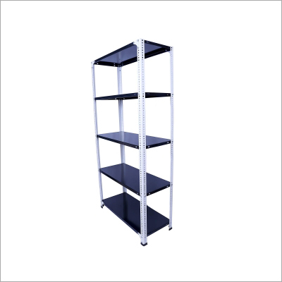 Slotted Angle Storage Racks - Heavy-Duty Steel , Adjustable Shelves for Versatile Storage Solutions