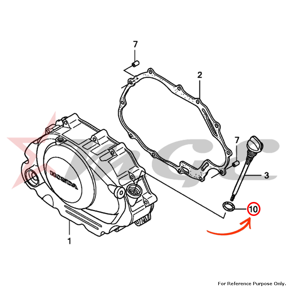 As Per Photo O-ring, 18x3 For Honda Cbf125 - Reference Part Number - #91307-krm-840