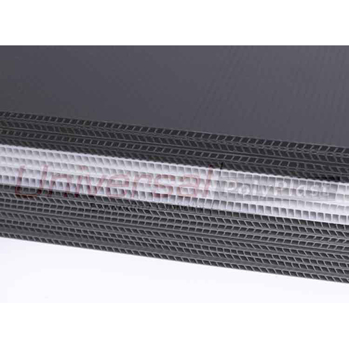 Pp Corrugated Sheet - High-density Polypropylene Customizable Sizes Available Lightweight And Durable Design