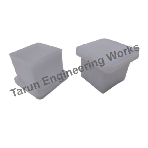 फाइन फ़िनिश व्हाइट स्क्वायर आउटर एंड कैप