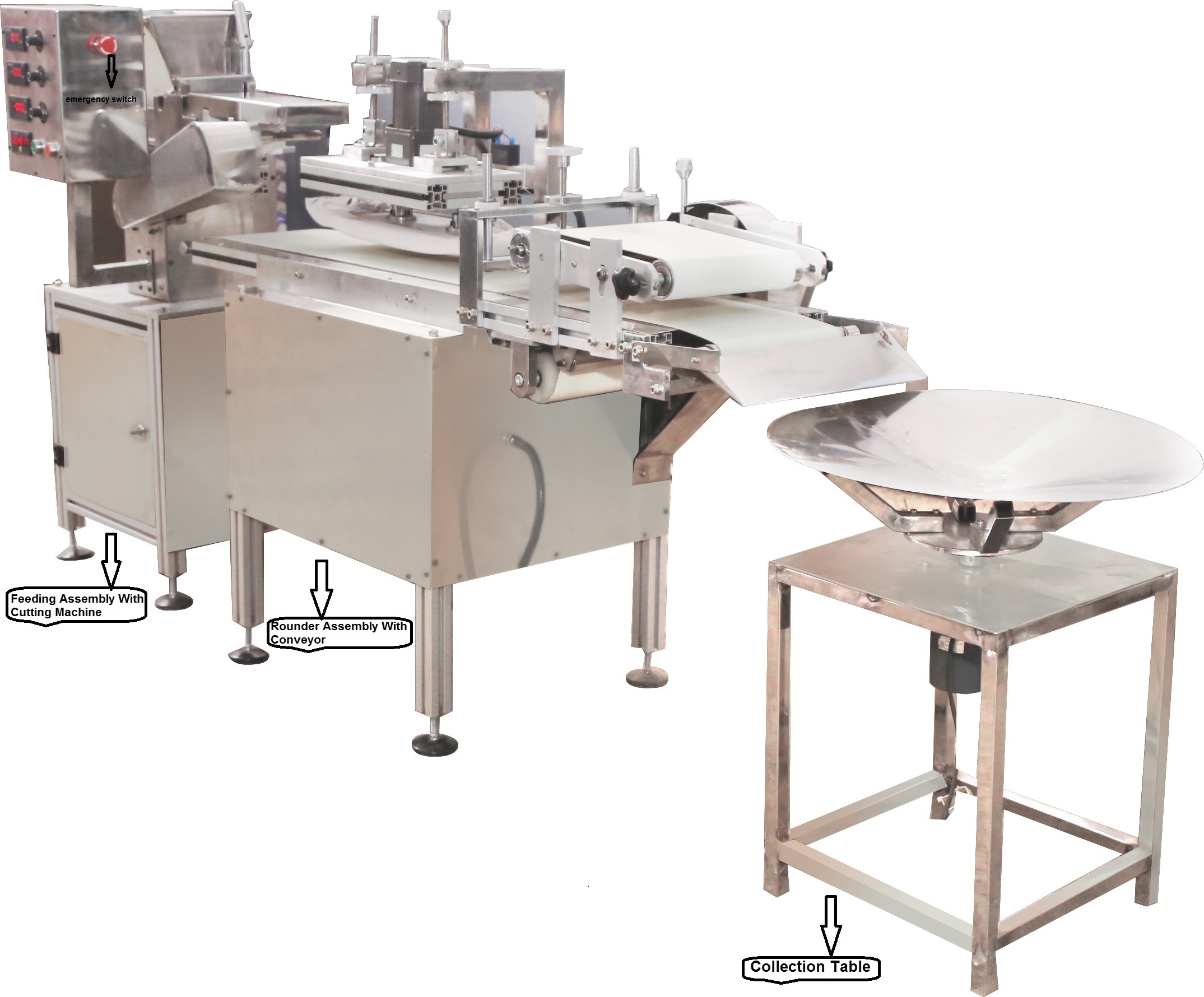 Silver Rasgulla Making Machine