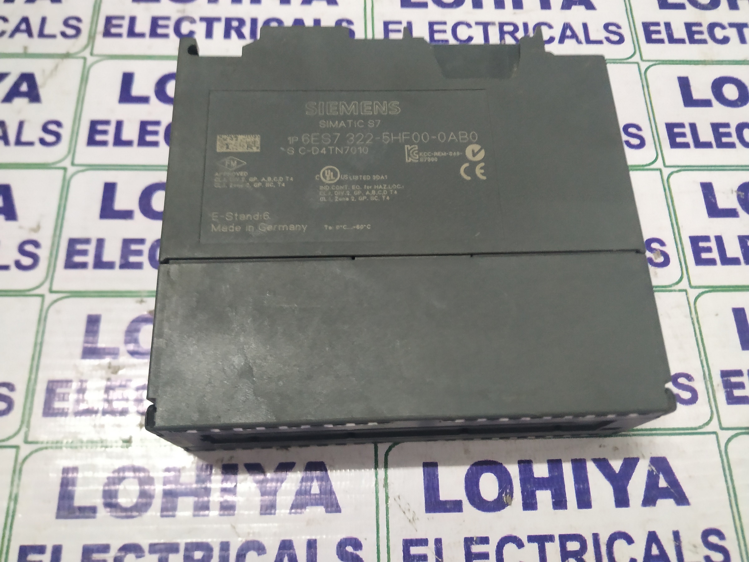 Siemens Output Module 6es7 322-5hf00-0ab0