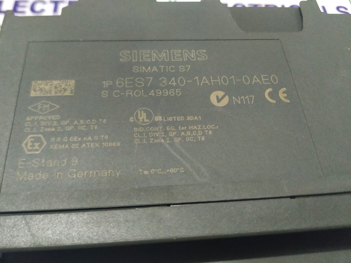 Siemens Communication Module 6es7 340-1ah01-0ae0