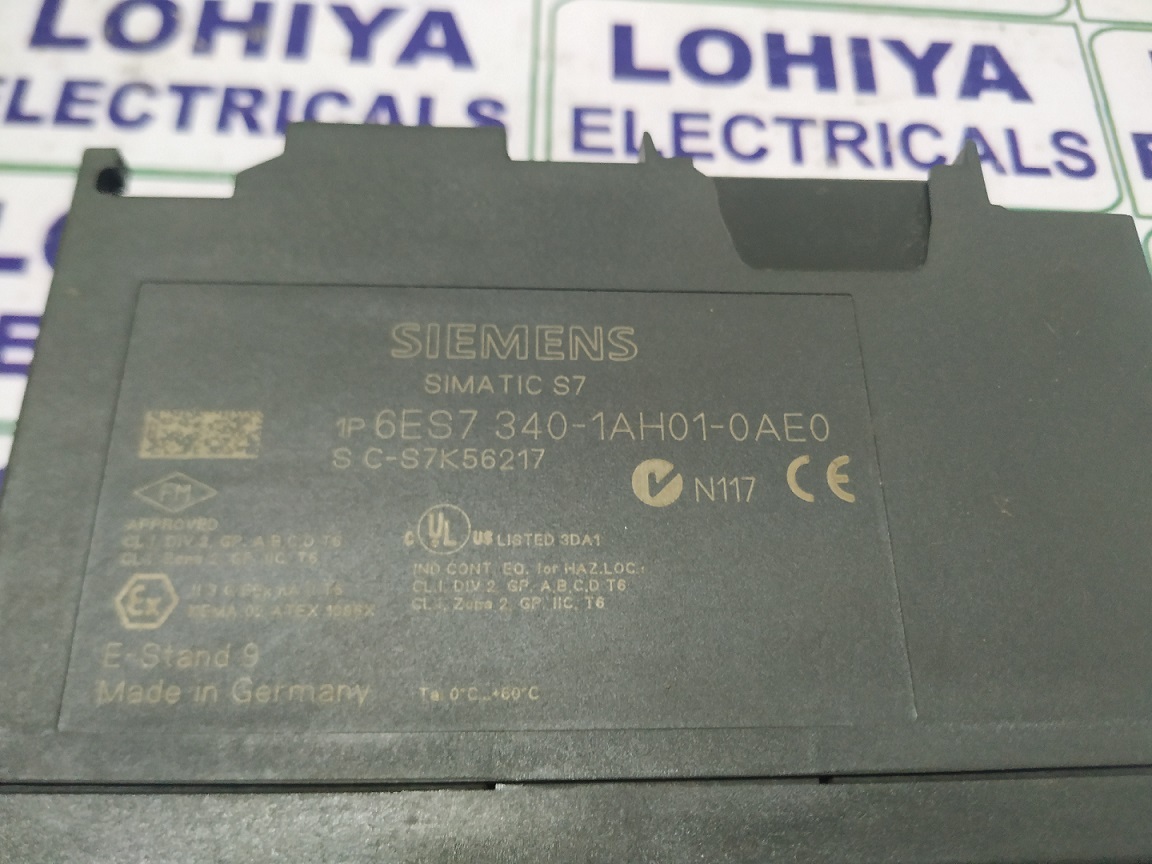 Siemens 6es7 340-1ah01-0ae0 Communication Module