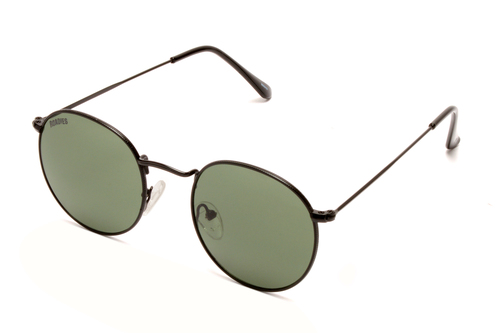 Black Roadies Rd-202-C3 Round Sunglasses Uv400 Protection