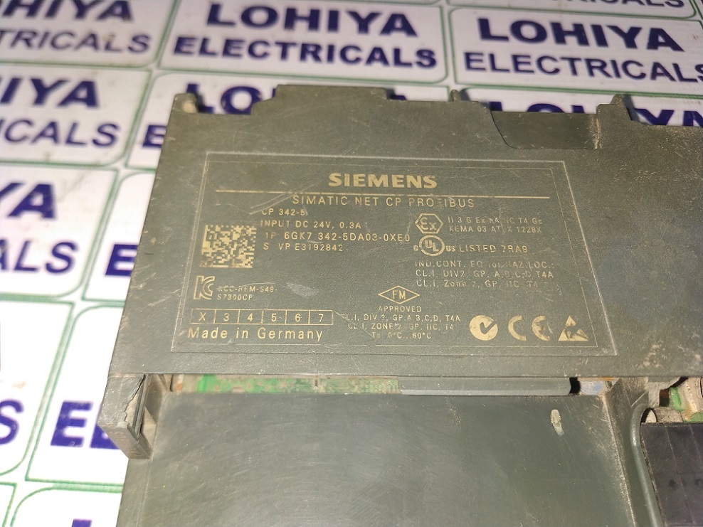Siemens 6gk7 342-5da03-0xe0 Input Module