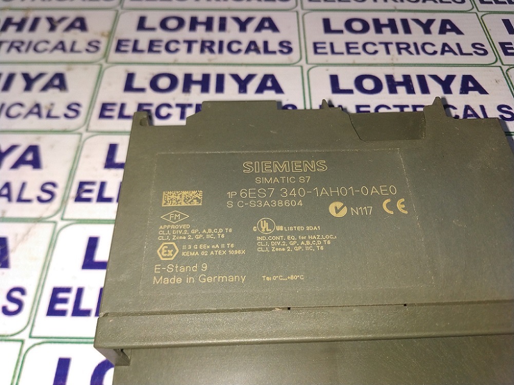 Siemens 6es7 340-1ah01-0ae0 Input Module