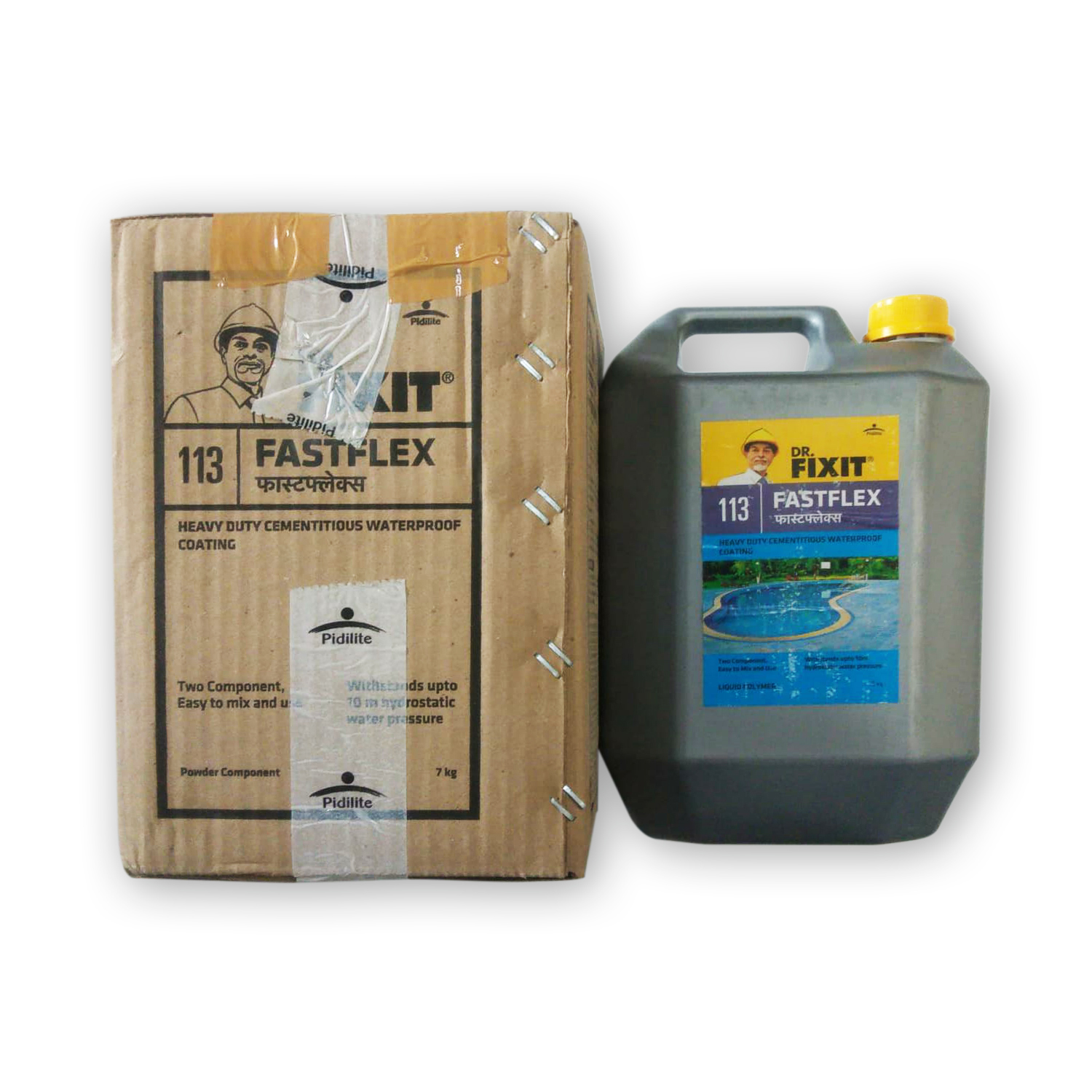 Dr. Fixit 113 Fastflex 15 Kg Chemicals Application: High Performance Polymer Modified Cementitious Coating
