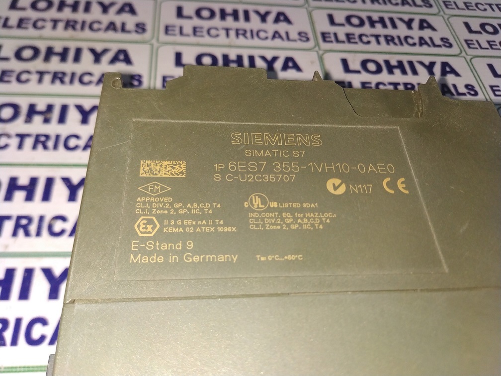 Siemens 6es7 B355-1vh10-0ae0 Input Module