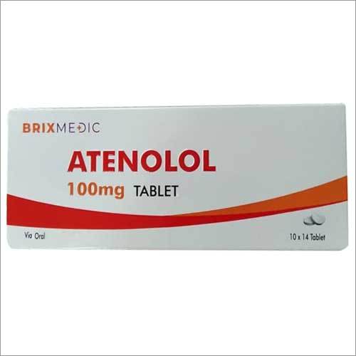 Atenolol 100 Mg Tablet - Dosage Form: Solid