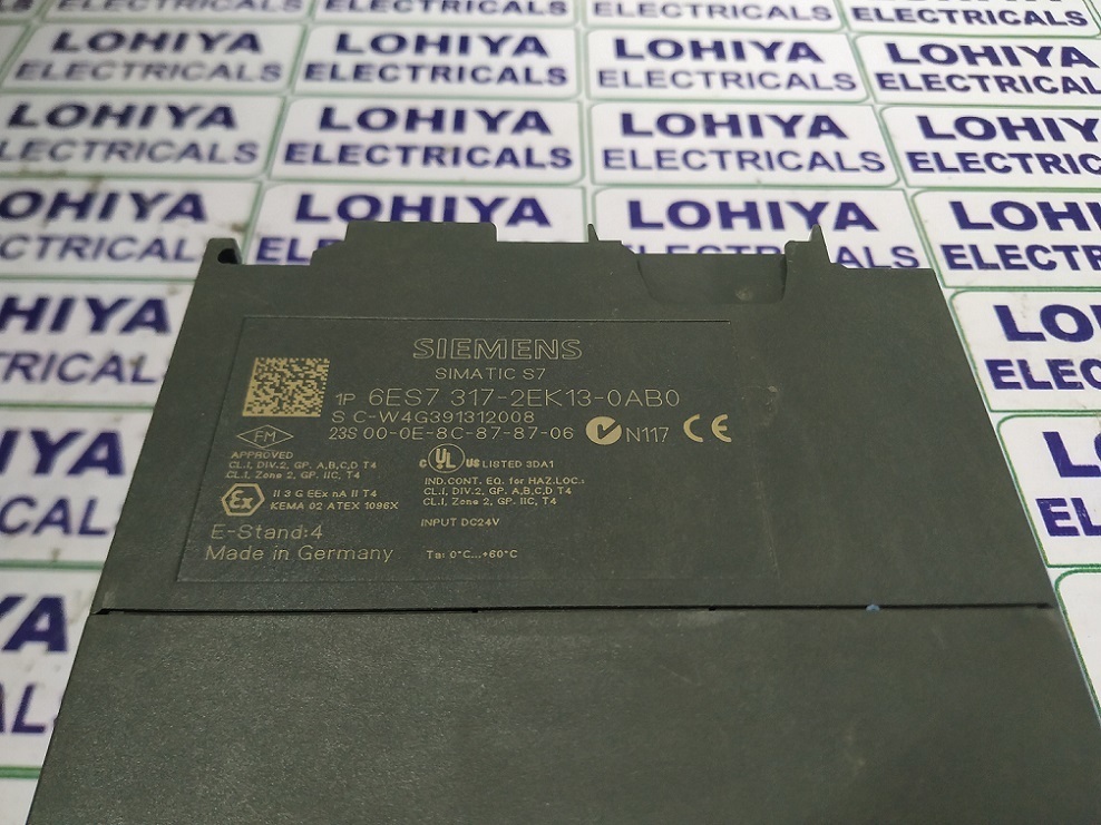 Siemens 6es7 317-2ek13-0ab0 Cpu