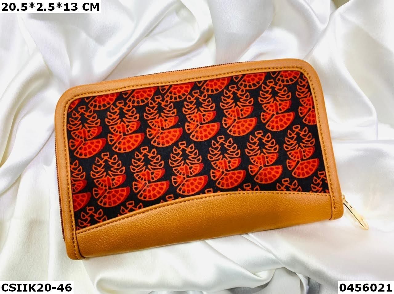 Multi Designer Ikkat Print Wallet