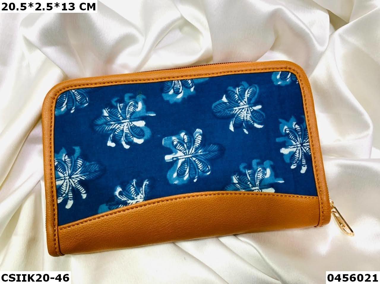 Multi Designer Ikkat Print Wallet