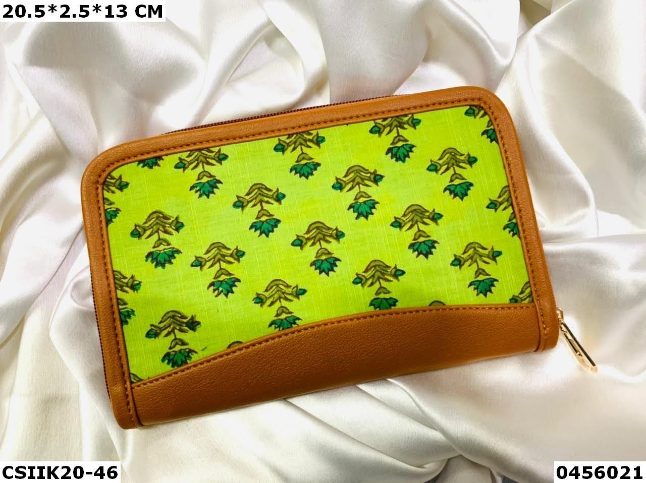 Multi Designer Ikkat Print Wallet