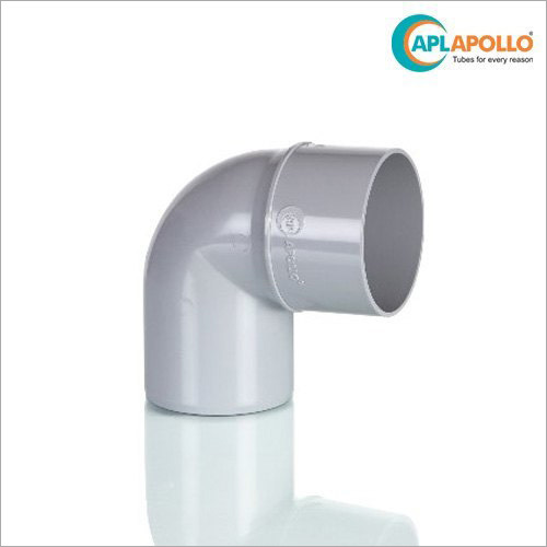 APL Apollo Bend 87.5 - CPVC, 3-5" Size, Grey Color, Plain Pattern, Plain Material