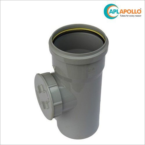 Gray Apollo Cleaning Pipe - Ring Fit With Door