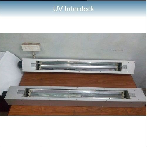 UV Interdeck - Aluminum Material, 400 Watt Power, 415V, Semi-Automatic Design | Water Cooled, 1 Year Warranty, Standard Size