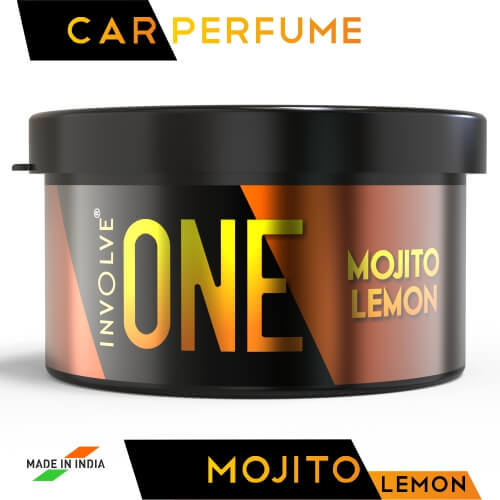 Involve One Organic Car Perfume - Mojito Lemon Organic Car Air Freshener Suitable For: Daily Use