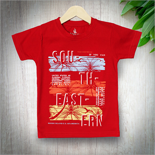 Boys Cotton Fleece Printed T- Shirt Gender: Girls