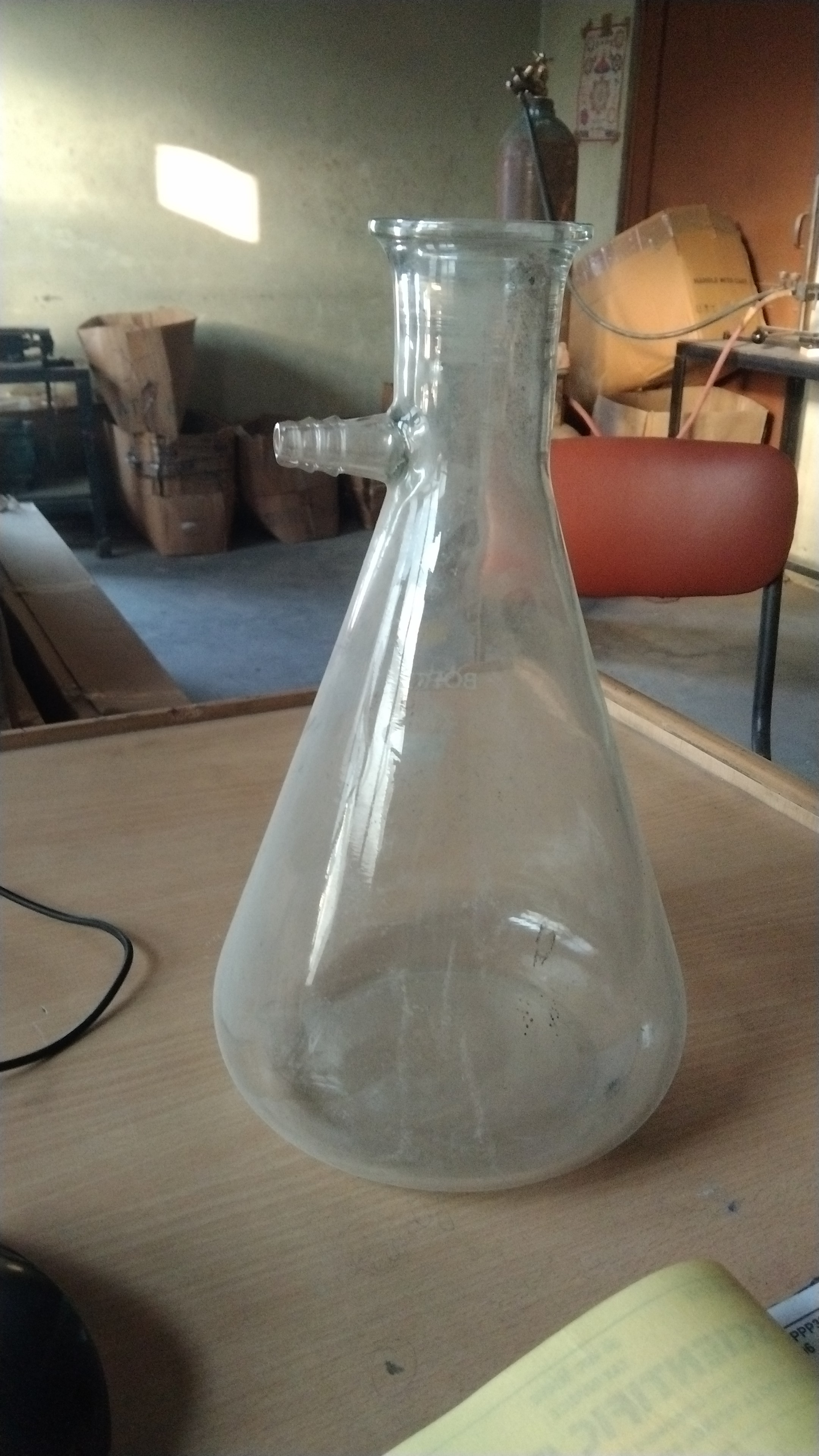 Conical Borosilicate Glass Flask Application: Laboratory