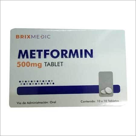 Metformin Bp 500 Mg Tablet - Dosage Form: Solid