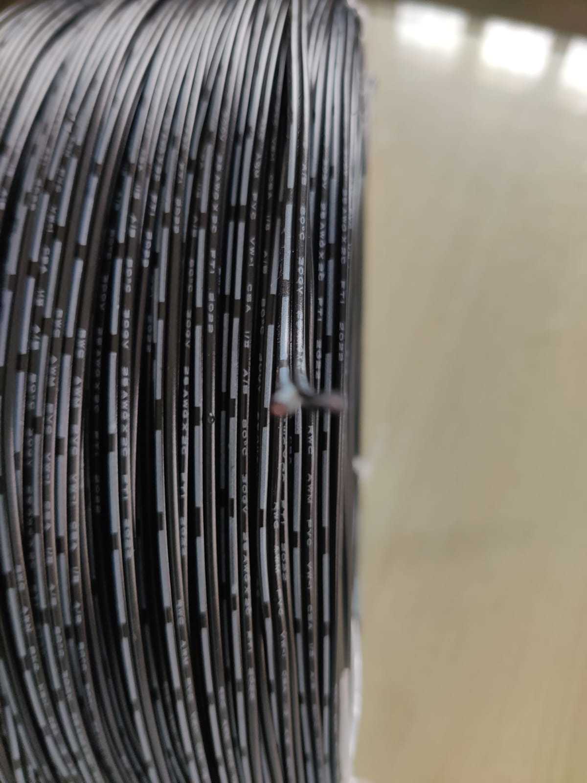 Twin Parallel Wire (Dot-dot Print) - Color: As Per Customer Requirement
