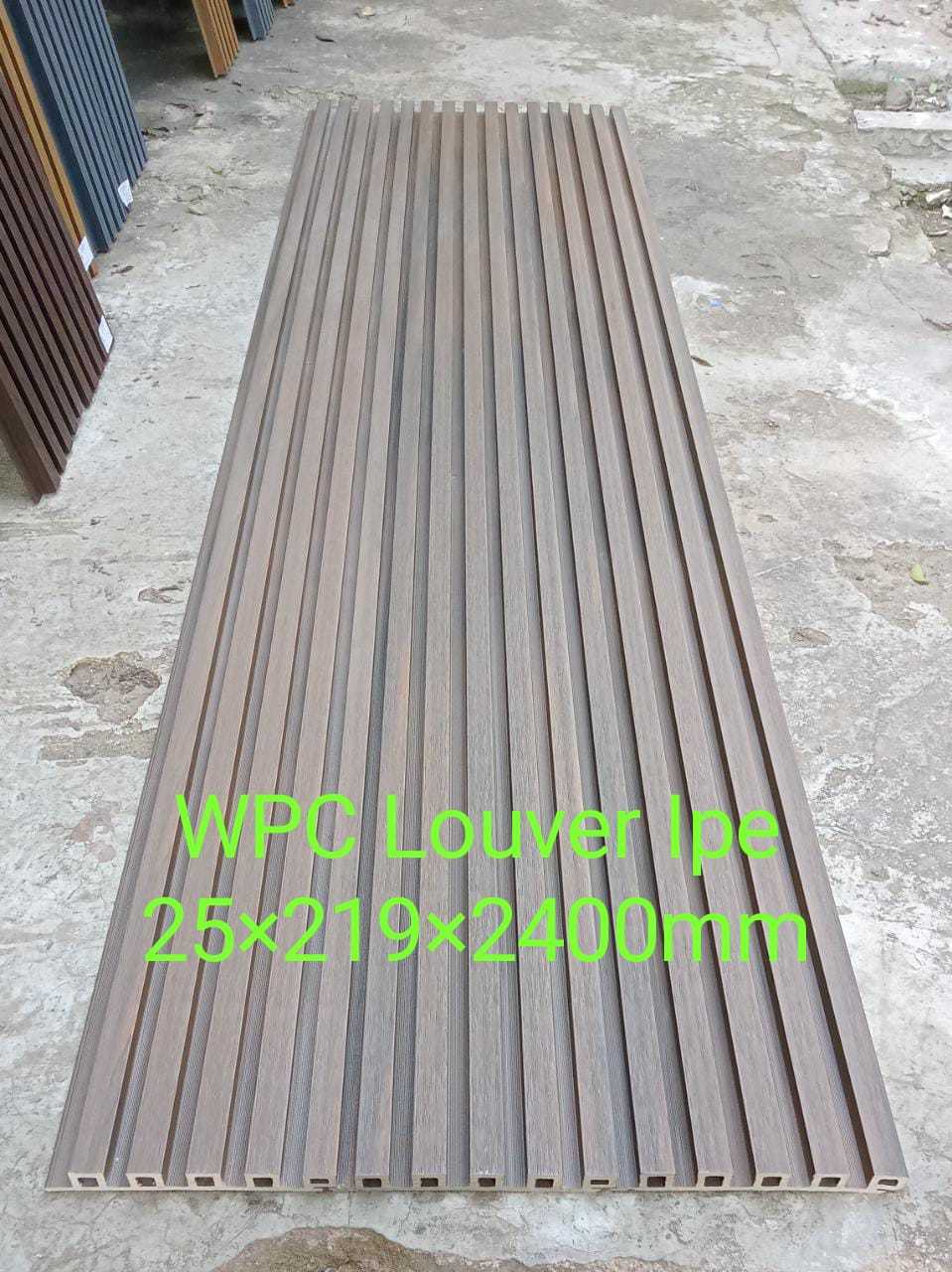 Wpc Louvers Flute Panels - 25x219x2400mm | 25mm Thick, Durable Design For Versatile Applications