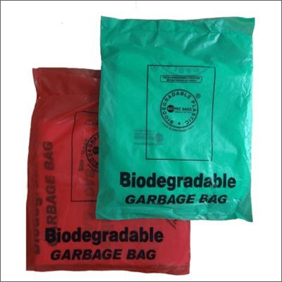 Oxo Biodegradable Garbage Bag - Plastic, All Sizes, Multi-Color Options (Red, Blue, Yellow, Green, Black) | Printed, Recyclable, Packing Type: Bag