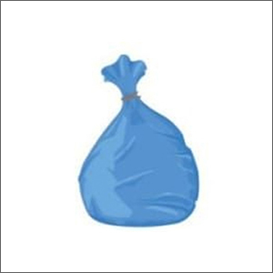 Recyclable Garbage Bag - Plastic Material, Various Sizes Available, Blue Color | Aqueous Coating For Enhanced Durability