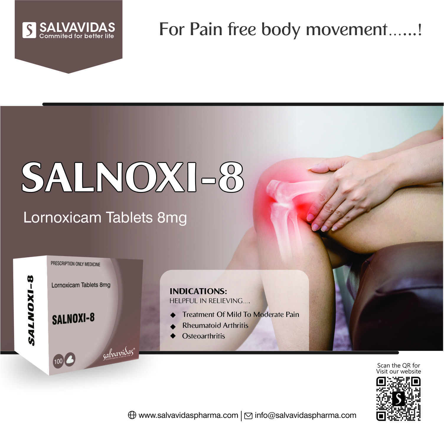 Lornoxicam Tablets Packaging: Blister Pack