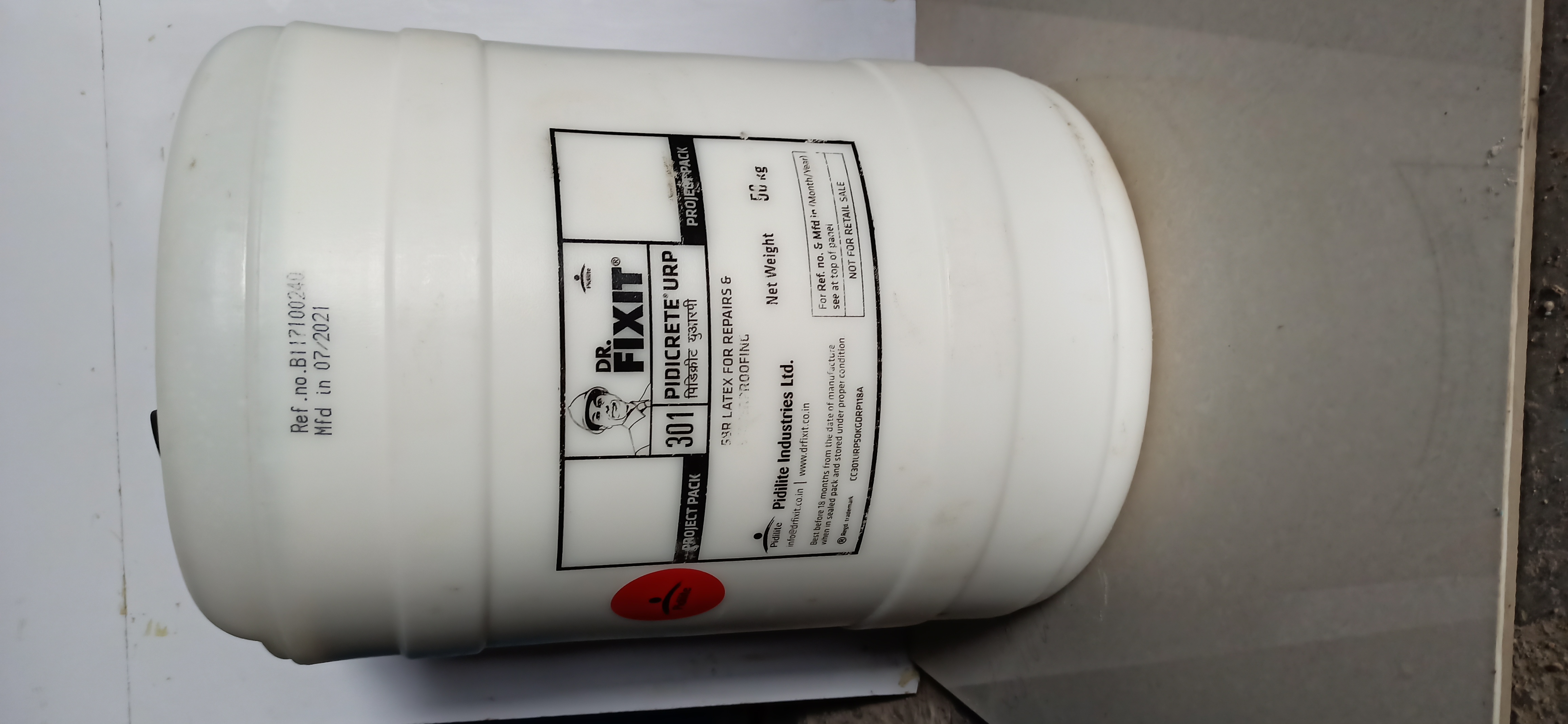 Dr. Fixit 301 Pidicrete Urp 50 Kg Chemicals Application: For Concrete Repairs