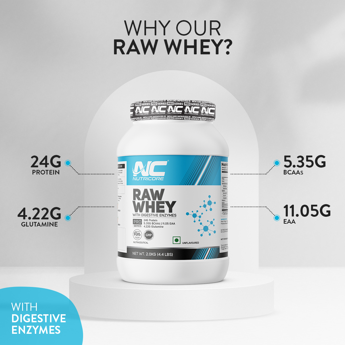 Raw Whey Protein Powder - Efficacy: Feed Preservatives